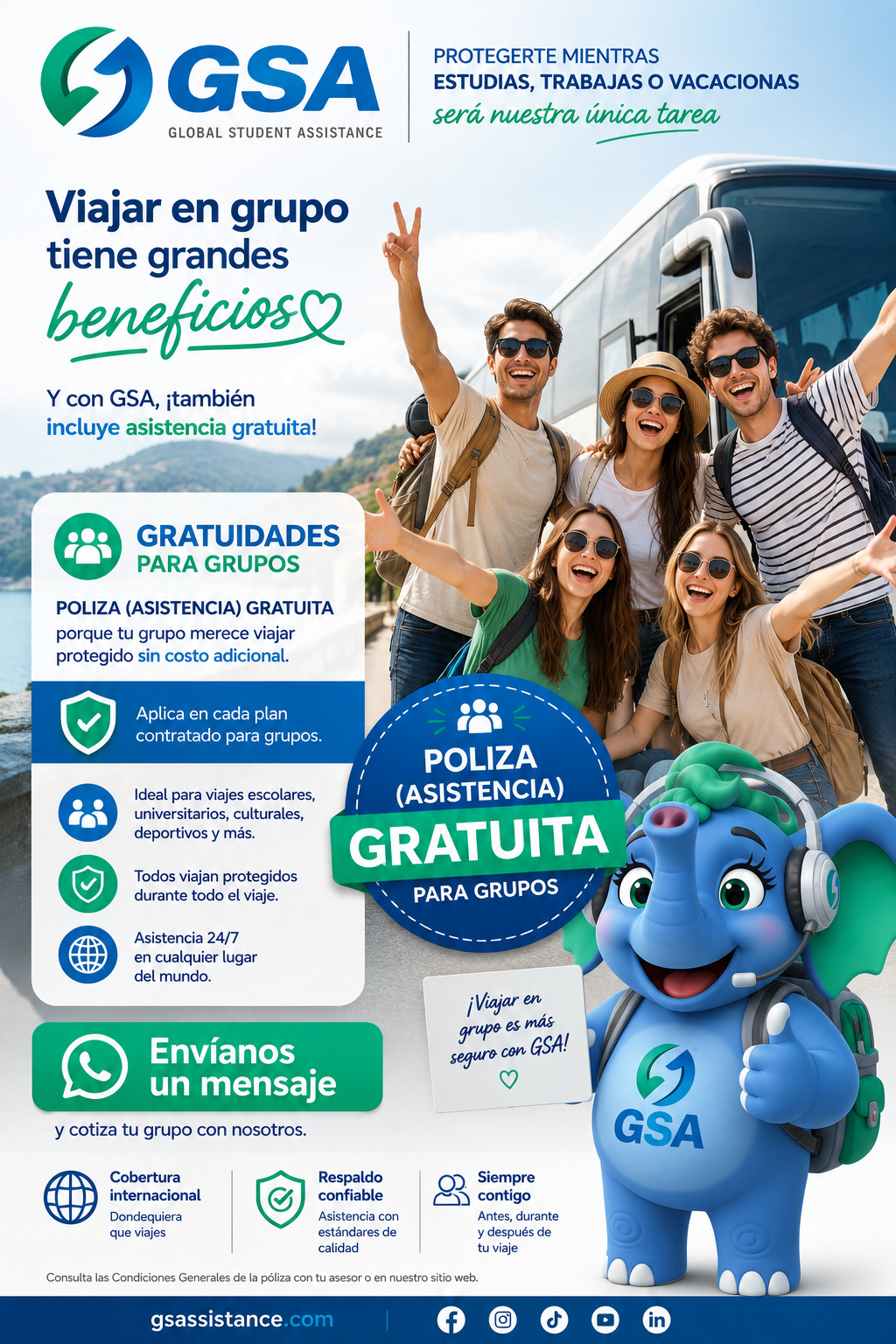 Gratuidades para grupos